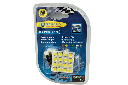 PLAFONIER 16LED 12V C5W R5W W5W # IMBEST