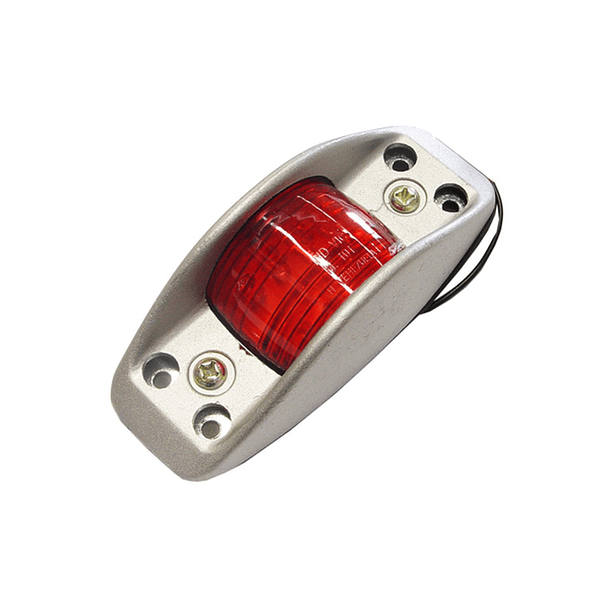 FAROL LAT 8LED METALICO YANKEE BIVOL ROJO #F10157LEDRO12 IMBEST