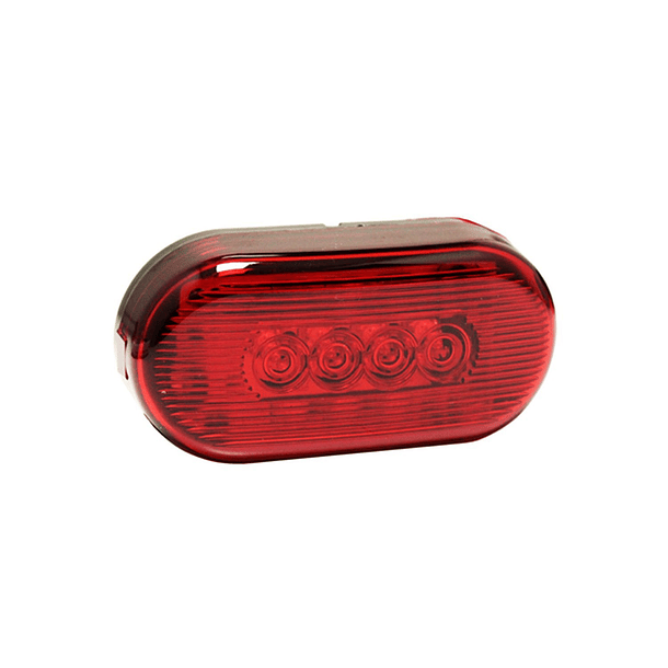 FAROL LAT 10LED OVAL BIVOL ROJO #12032RO IMBEST