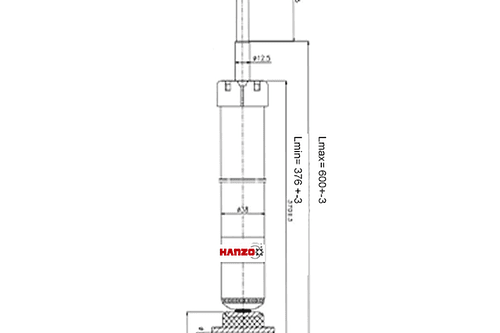 AMORT GAS TRAS HY ACCENT 2006> 348007 553101G210 HANZO