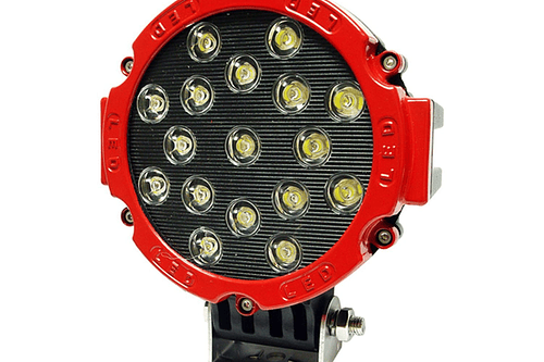 FAROL RED 17LED BIVOL INUNDACION/FLOOD ROJO #SM2012F IMBEST