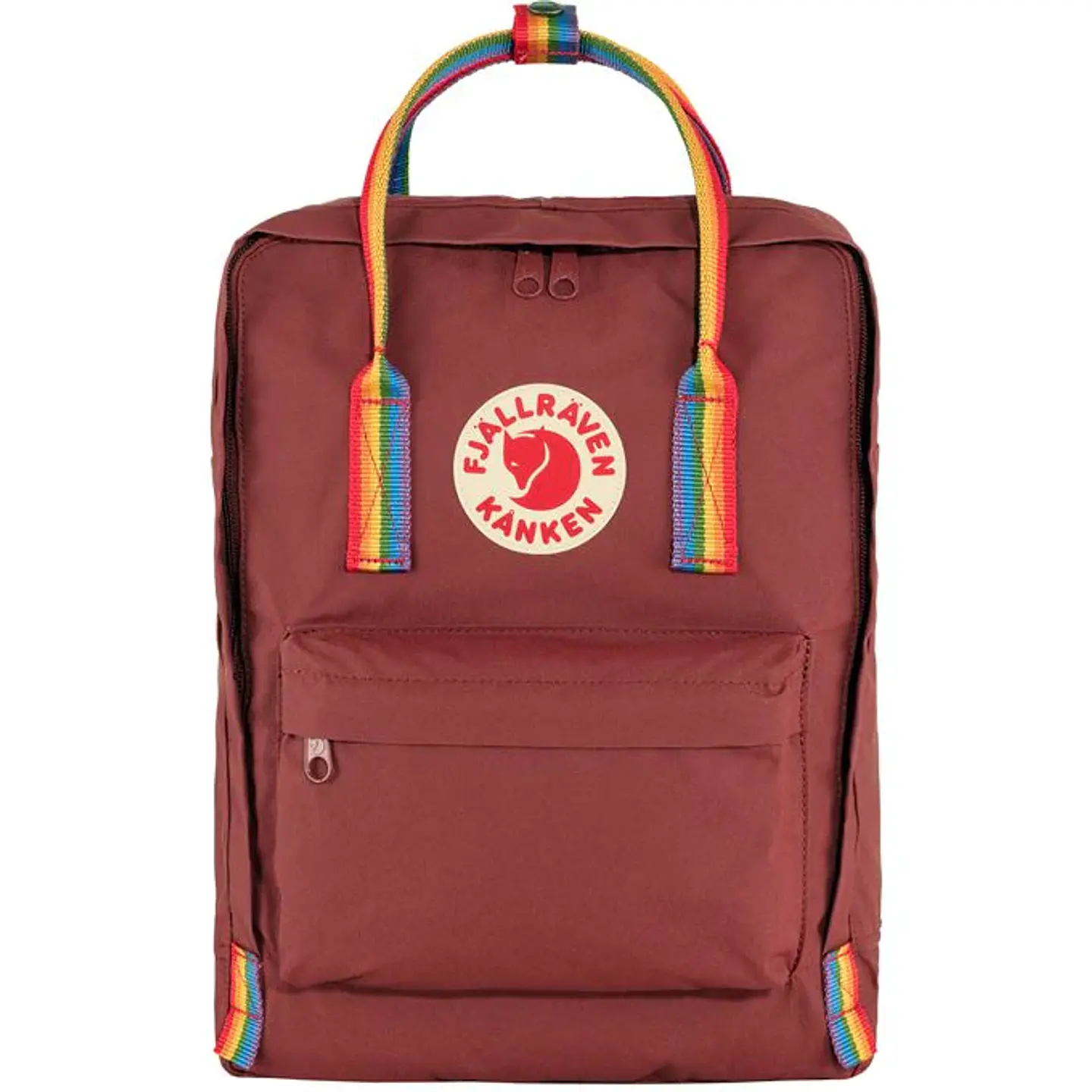 Mochila FJALLRAVEN Kanken Classic Ox Red - Rainbow Pattern 1