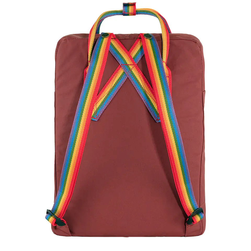 Mochila FJALLRAVEN Kanken Classic Ox Red - Rainbow Pattern 3