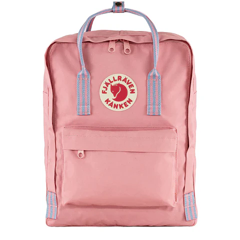 Mochila FJALLRAVEN Kanken Classic Pink - Long Stripes
