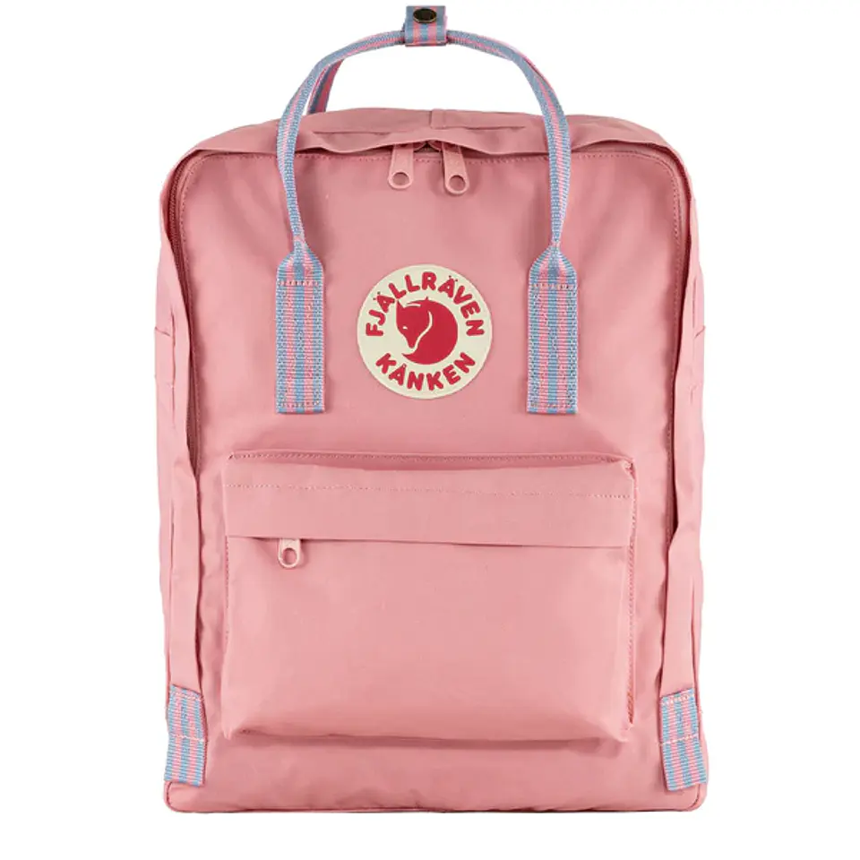 Mochila FJALLRAVEN Kanken Classic Pink - Long Stripes 1