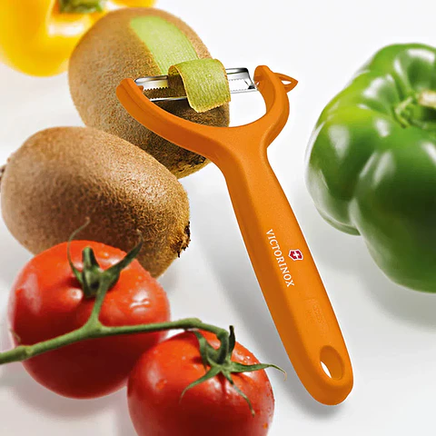 Pelador para tomate y kiwi color Naranjo Victorinox