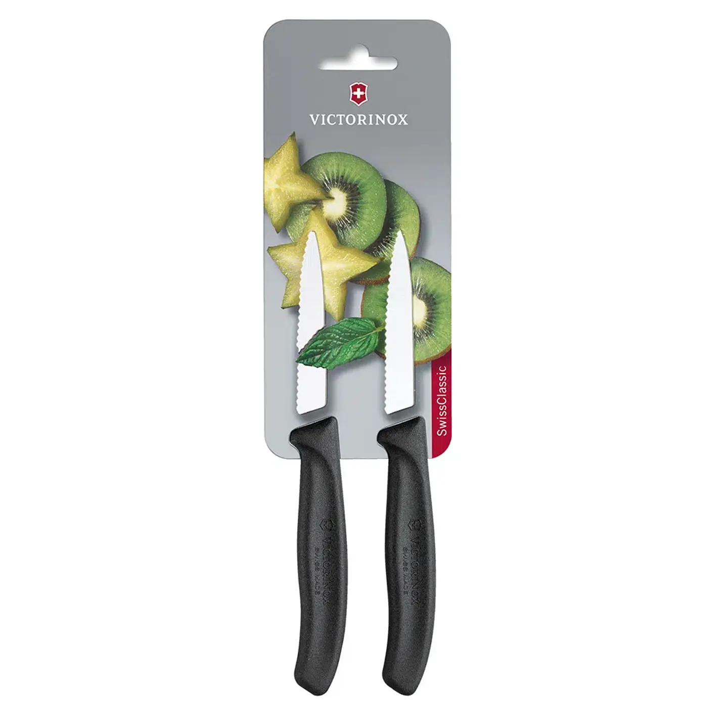 Cuchillo Verdura Swiss Classic dentado. Hoja 8 cm. Victorinox 1