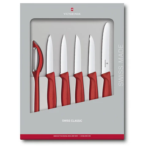 Set de Cuchillos Mondadores Swiss Classic 6 piezas Victorinox