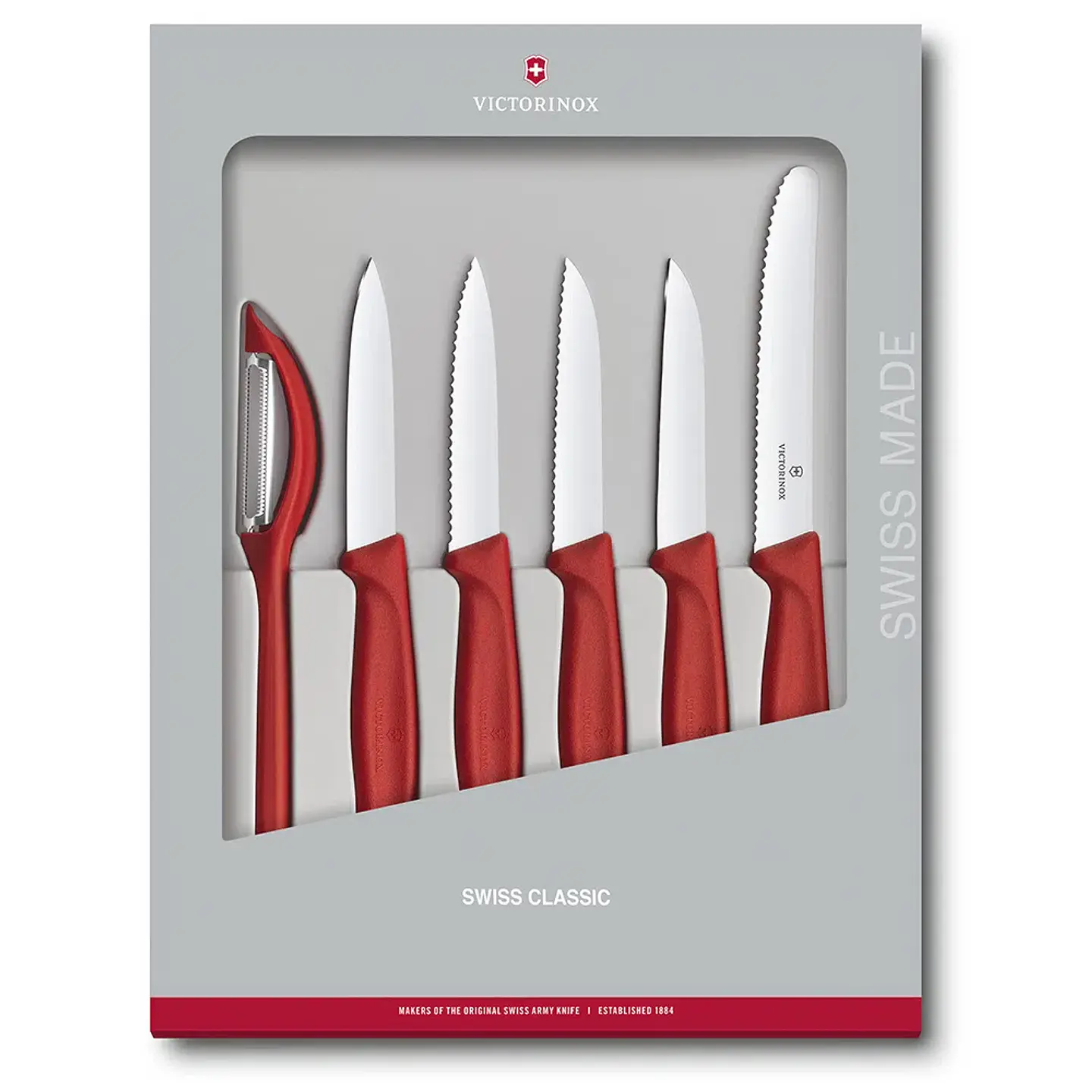 Set de Cuchillos Mondadores Swiss Classic 6 piezas Victorinox 1