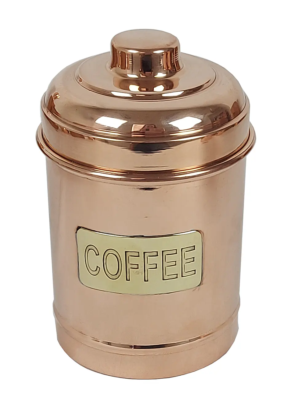 Frasco Cobre Cafe - Té - Azucar  1