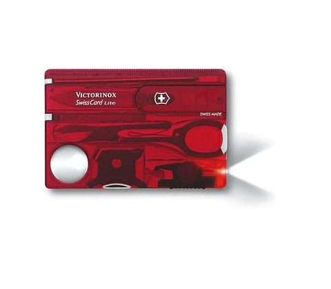 Swiss Card VICTORINOX Lite Red