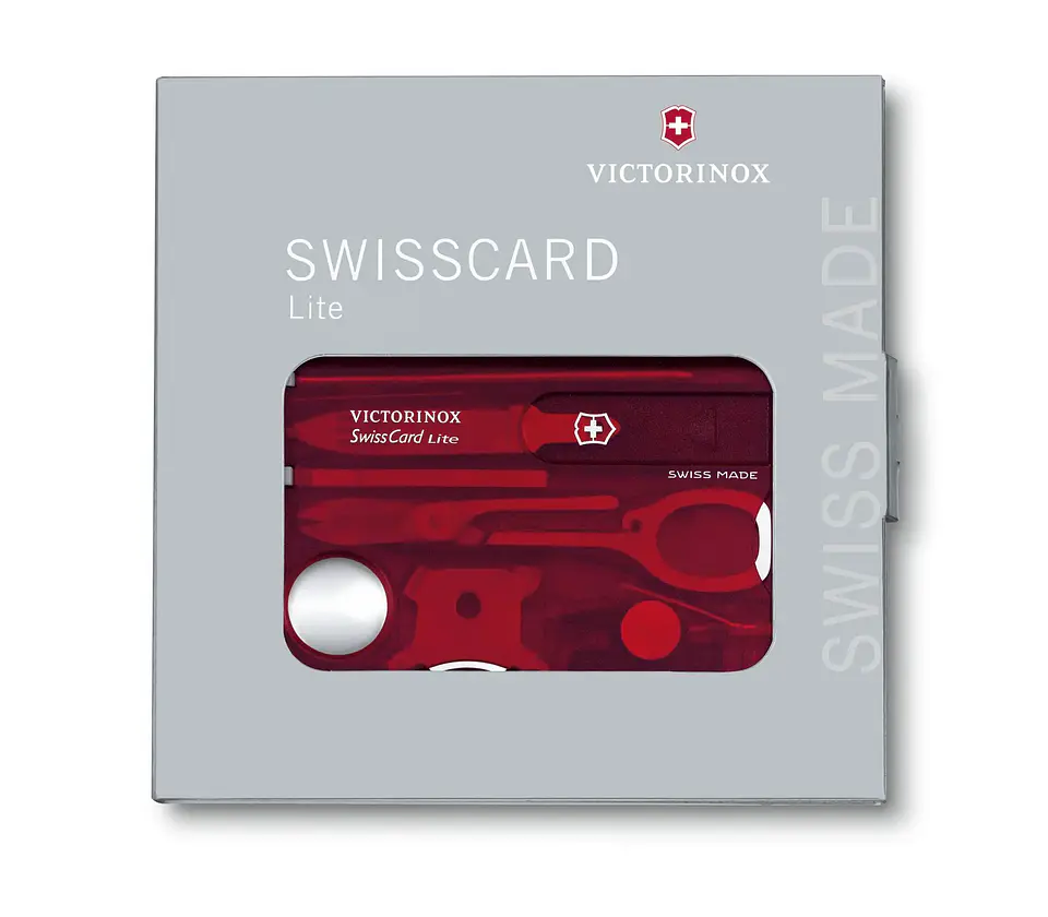 Swiss Card VICTORINOX Lite Red 3