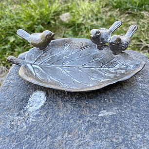 BANDEJITA PAJARITOS EN HOJA