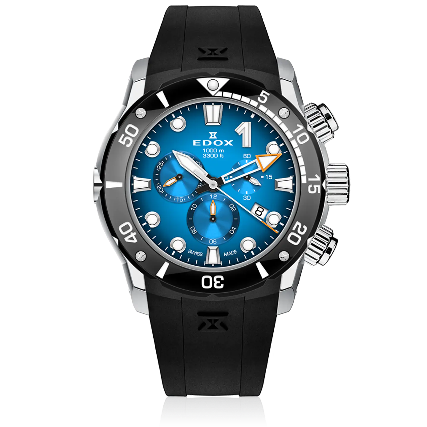 Reloj EDOX CO-1 Chronograph Titanium 1