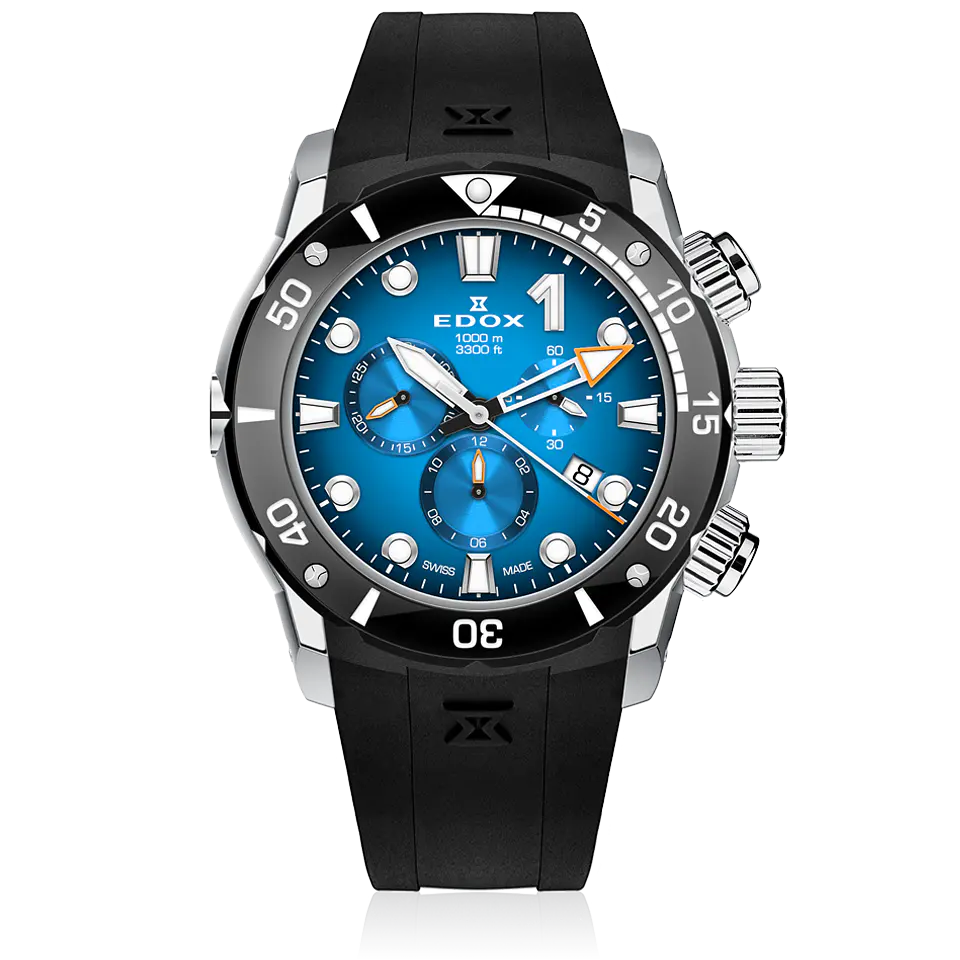 Reloj EDOX CO-1 Chronograph Titanium 1