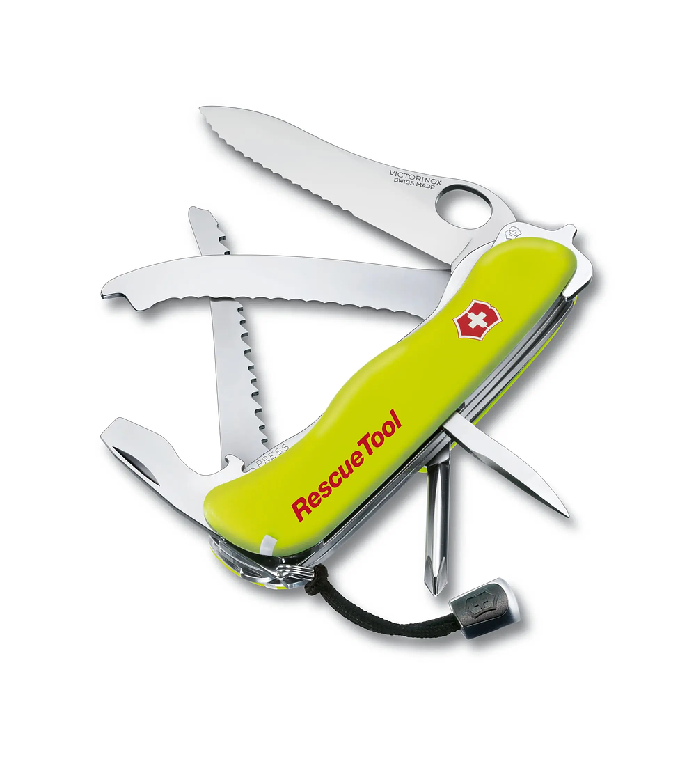 Navaja Rescuetool color Amarillo Victorinox