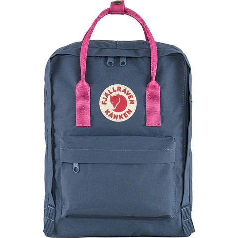 Mochila FJALLRAVEN Kanken Classic Royal Blue - Flamingo Pink