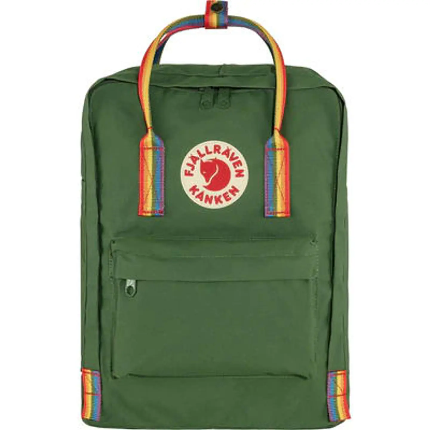 Mochila FJALLRAVEN Kanken Classic Spruce Green - Rainbow Pattern 1
