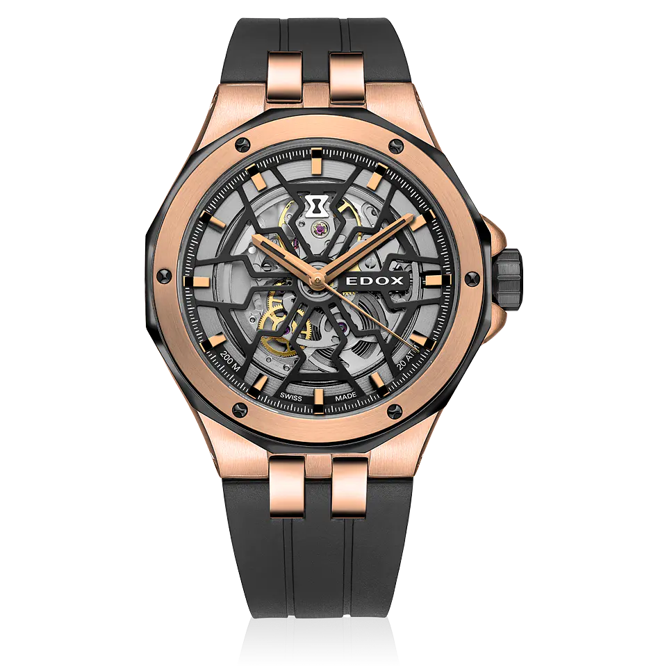 Reloj EDOX Delfin Skeleton Mecano 1