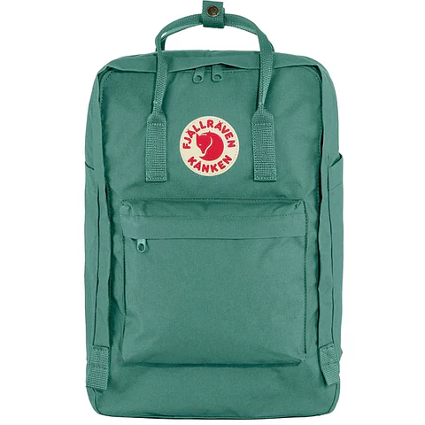 Mochila FJALLRAVEN Kanken Laptop 17" Frost Green