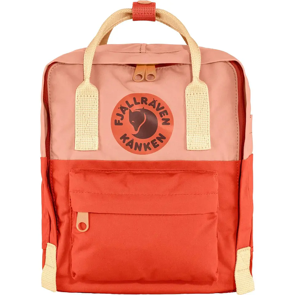 Mochila FJALLRAVEN Kanken Art Poppy Fields - Cotton Sky 1