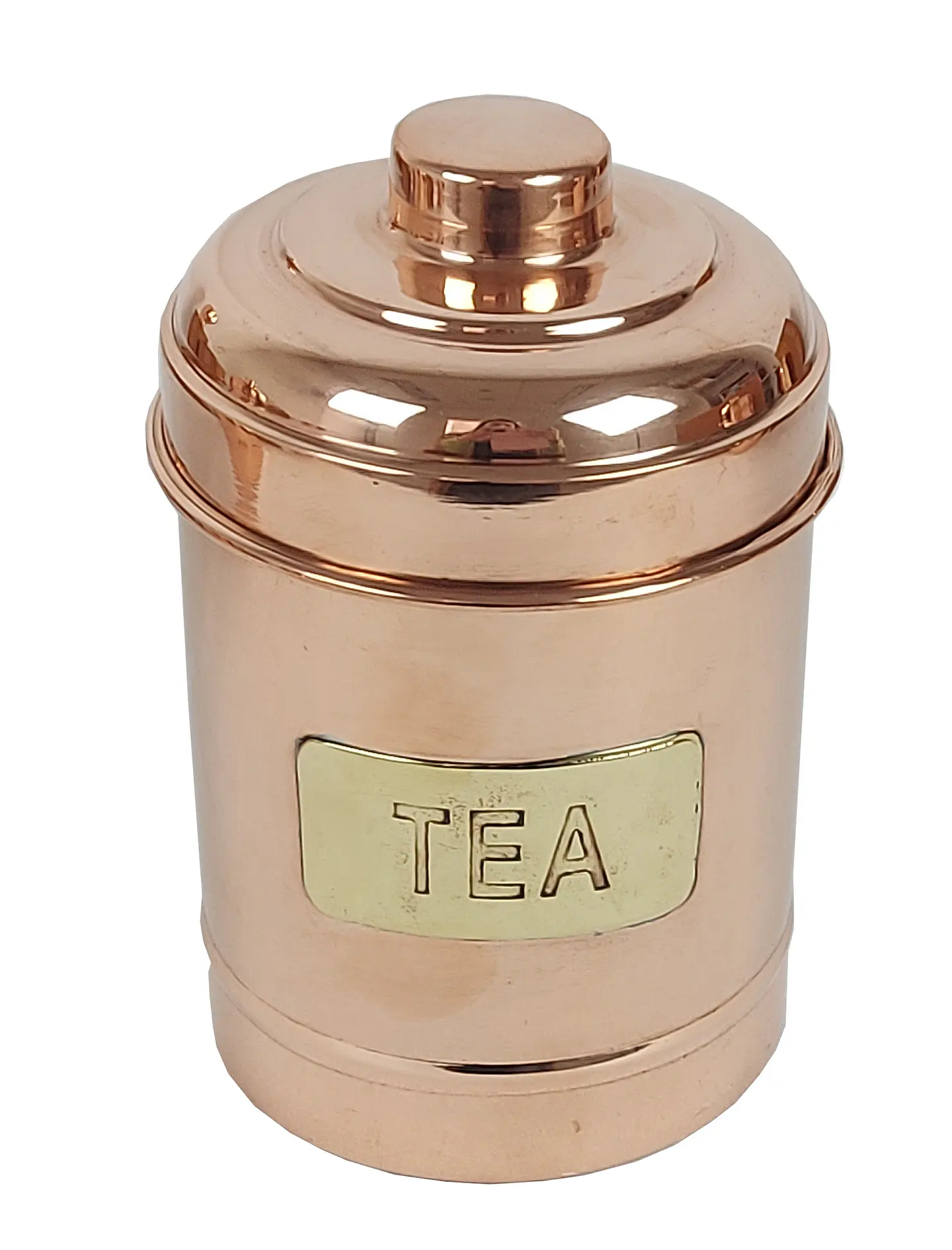 Frasco Cobre Cafe - Té - Azucar  4