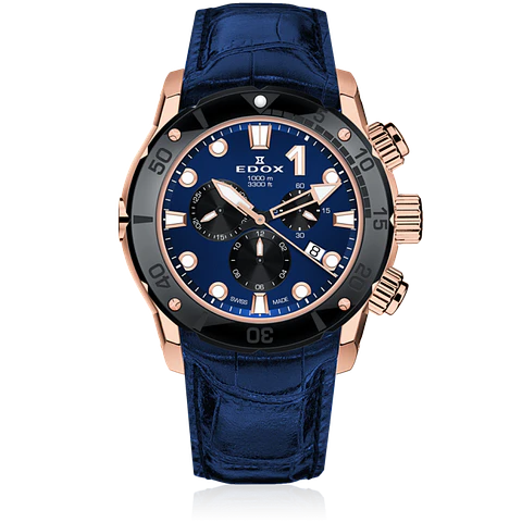 Reloj EDOX CO-1 Chronograph Gold Rose