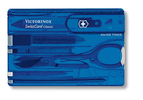 Swiss Card VICTORINOX Classic Blue