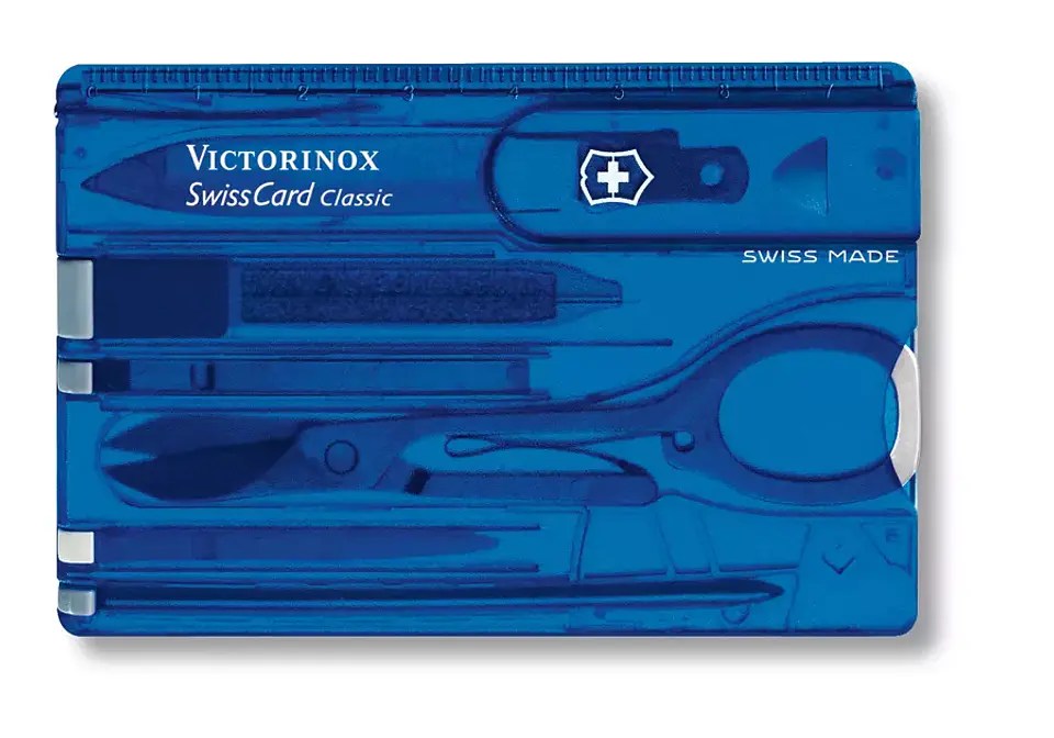 Swiss Card VICTORINOX Classic Blue 1