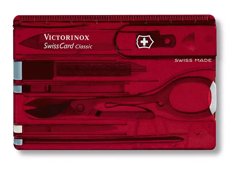 Swiss Card VICTORINOX Classic Red 1