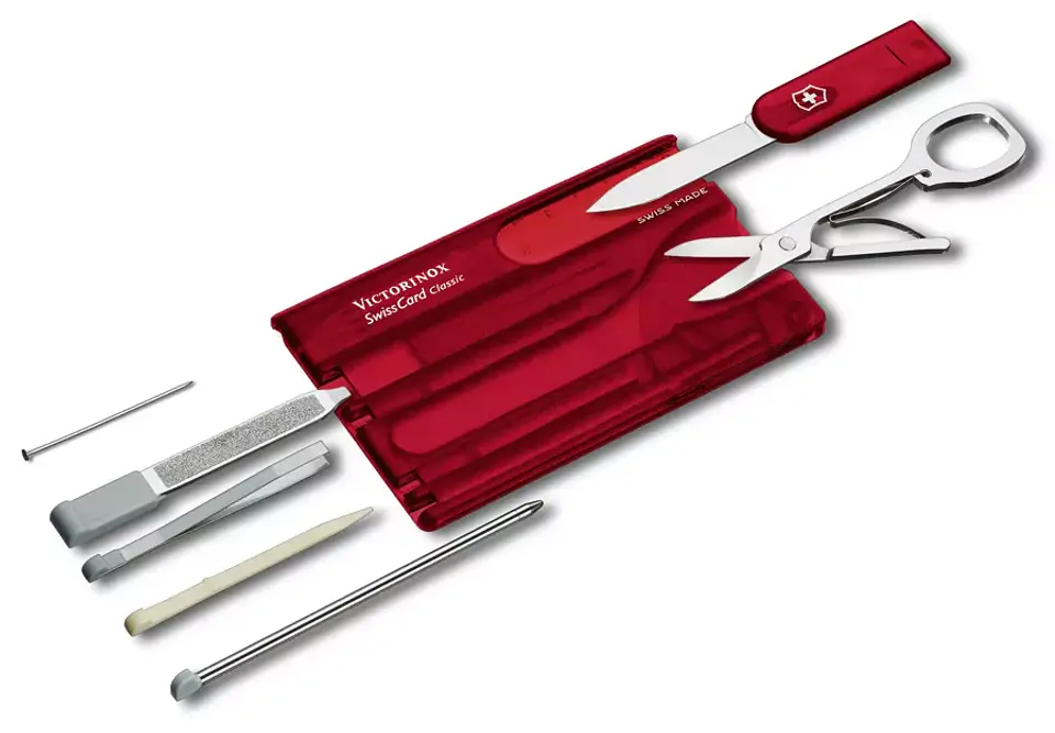Swiss Card VICTORINOX Classic Red 2