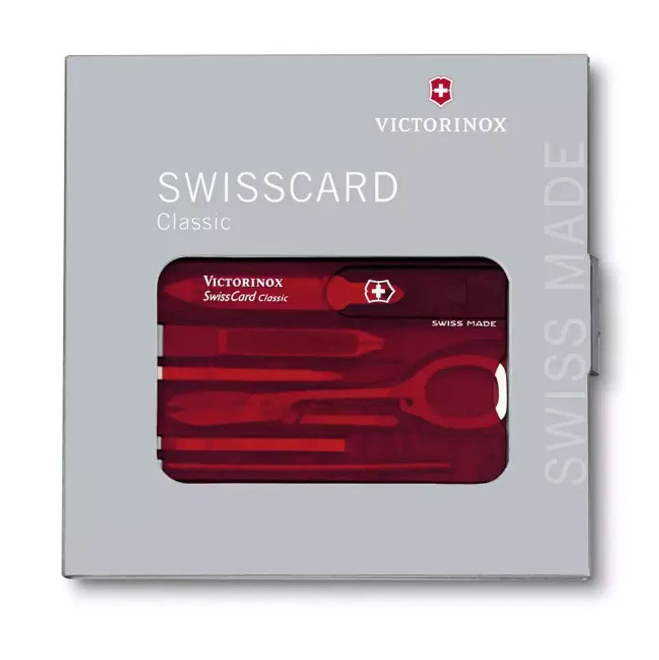 Swiss Card VICTORINOX Classic Red 3