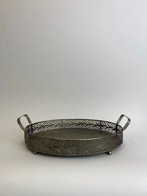 Bandeja Metal Ovalada