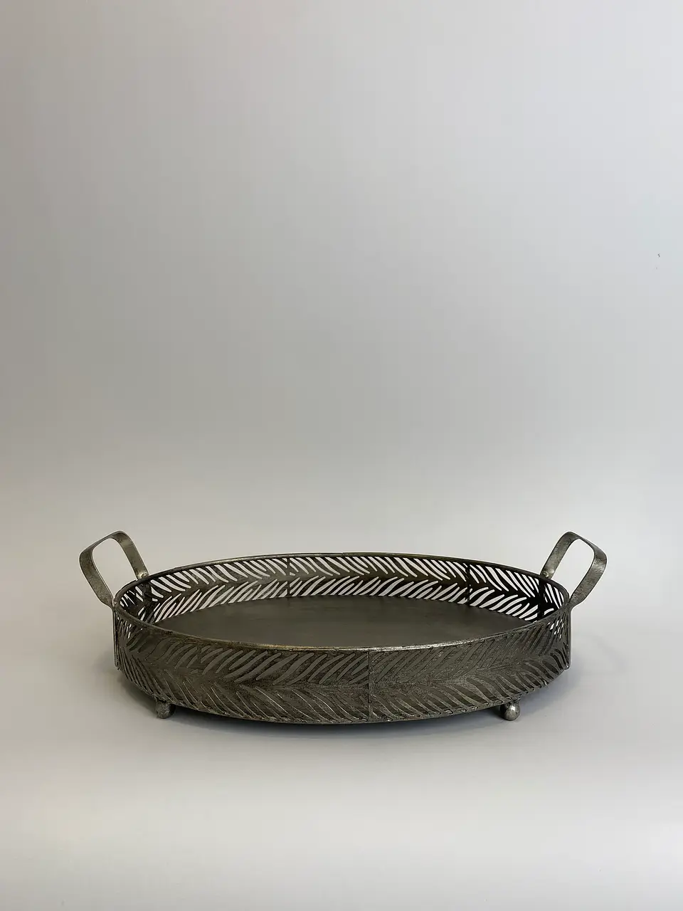 Bandeja Metal Ovalada 1