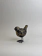 Pájaro Poli Gris Brillante Dorado - Miniatura 1