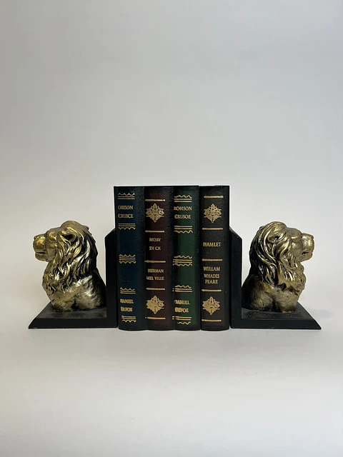 Tope de libro leones