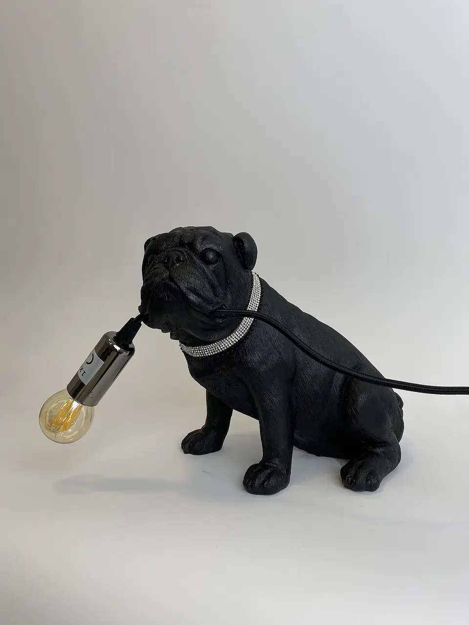 Lámpara Perro Bulldog Negro 2