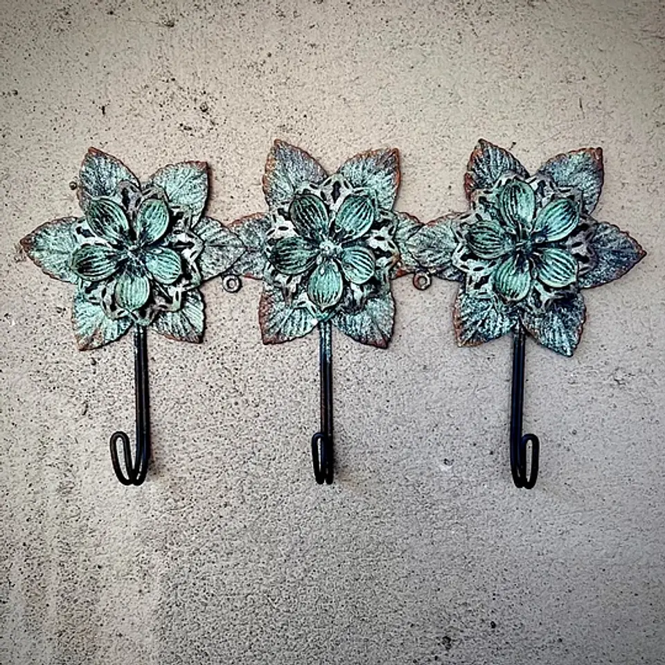 Percha 3 flores 1