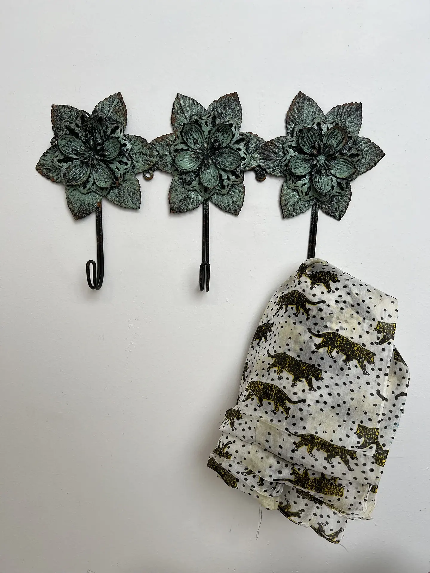 Percha 3 flores 3