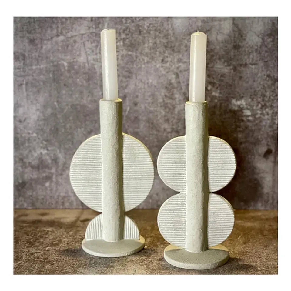 Candelabro Ciment 1