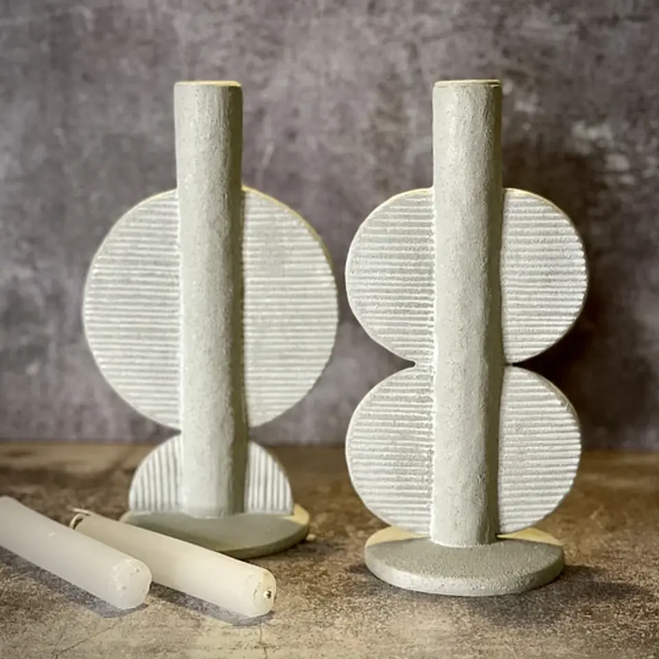 Candelabro Ciment 3