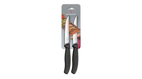 Set Cuchillos VICTORINOX Carne Swiss Classic color Negro