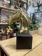 Busto Caballo Dorado - Miniatura 2