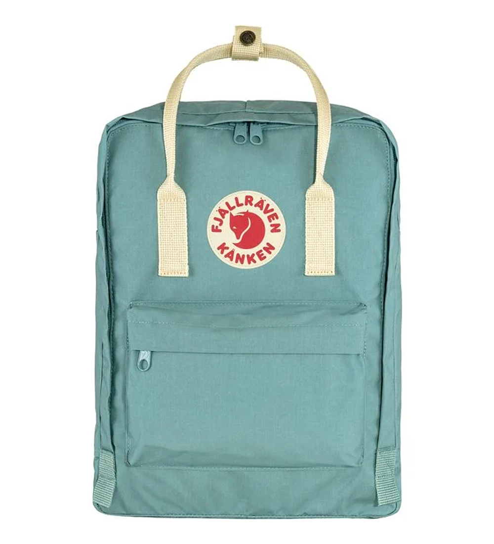 Mochila Kanken Classic Sky Blue - Light Oak