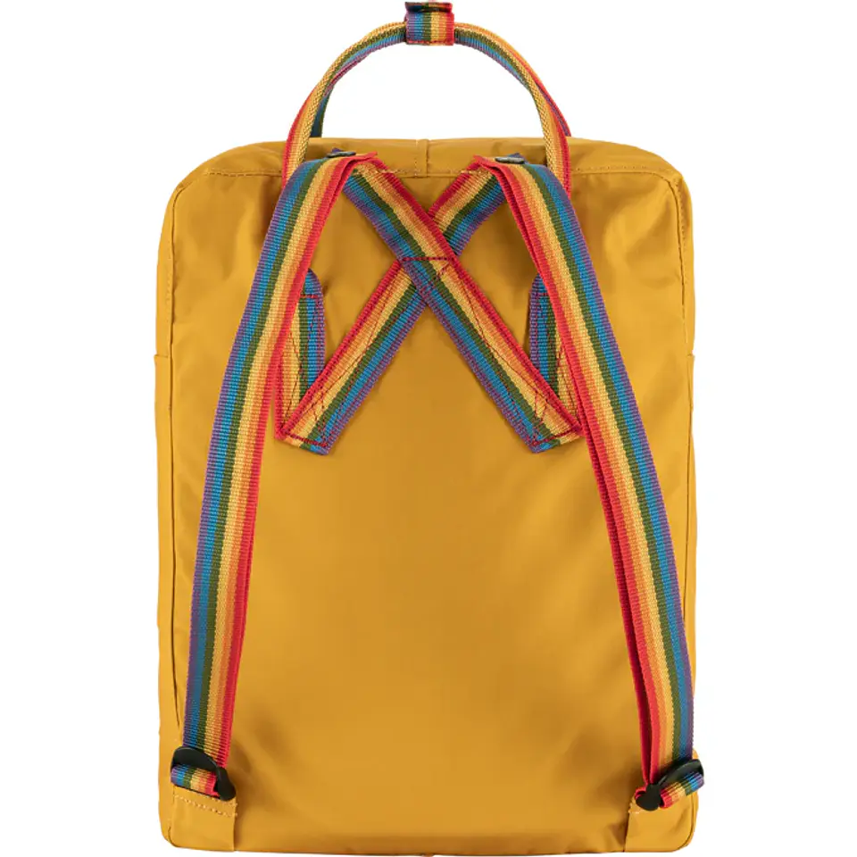Mochila FJALLRAVEN Kanken Classic Ochre - Rainbow Pattern 3