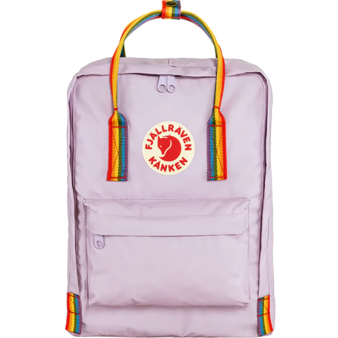 Mochila FJALLRAVEN Kanken Classic Pastel Lavender - Rainbow Pattern 1