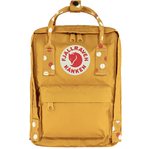 Mochila FJALLRAVEN Kanken Mini Ochre - Confetti Pattern 