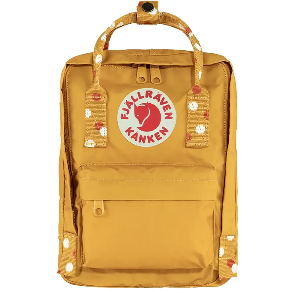 Mochila FJALLRAVEN Kanken Mini Ochre - Confetti Pattern  1