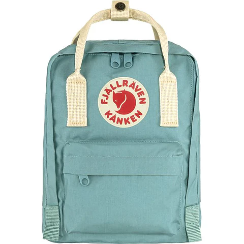 Mochila FJALLRAVEN Kanken Mini Sky Blue - Light Oak 