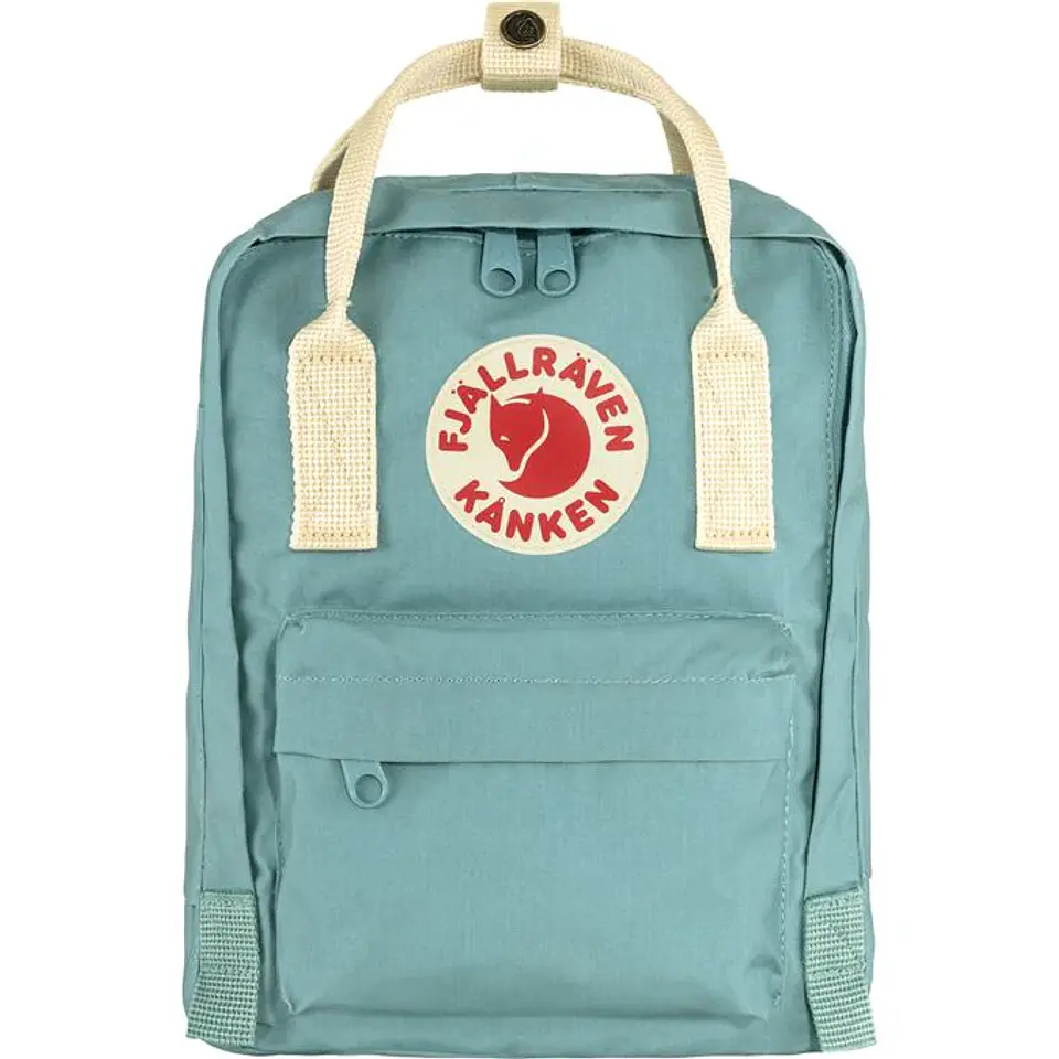 Mochila FJALLRAVEN Kanken Mini Sky Blue - Light Oak  1